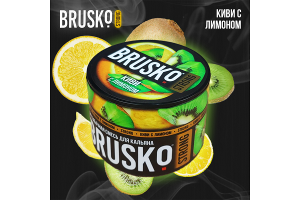 Shisha-Mischung Brusko Strong "Kiwi mit Zitrone" 50 gr