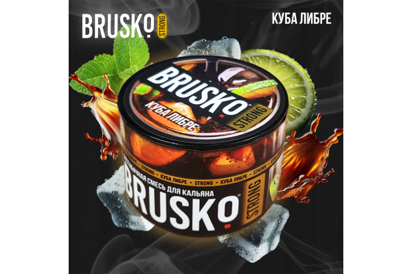 Shisha-Mischung Brusko Strong "Cuba Libre" 50 gr