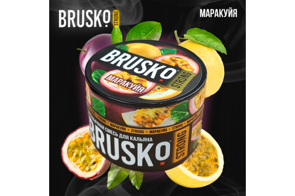 Hookah mix Brusko Strong "Passion fruit" 50 g