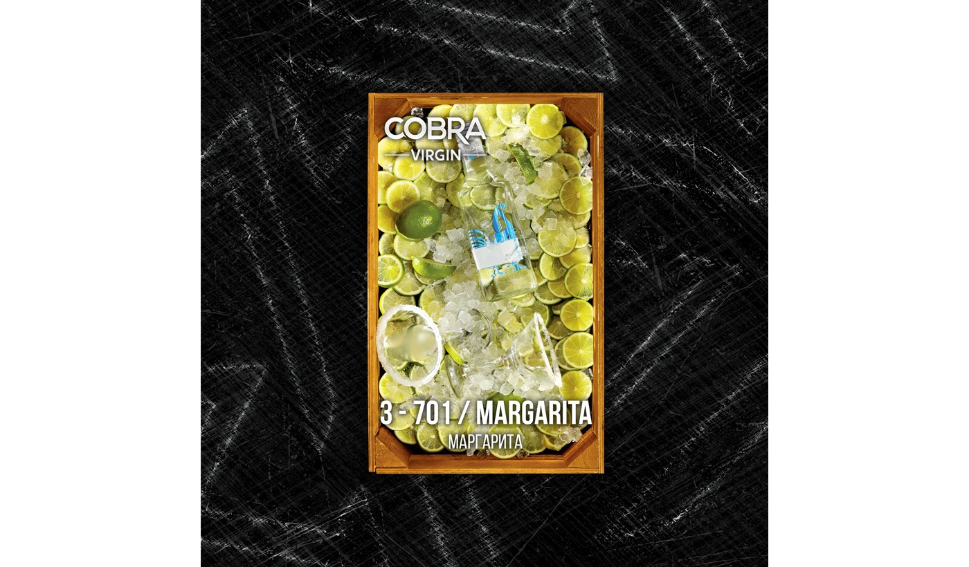 Mélange de narguilé Cobra Virgin Margarita (Margarita) 50 g