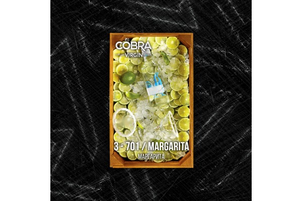 Mélange de narguilé Cobra Virgin Margarita (Margarita) 50 g