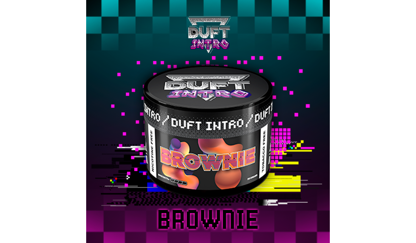 Кальянная cмесь Duft Intro - Brownie (Брауни) 50 гр