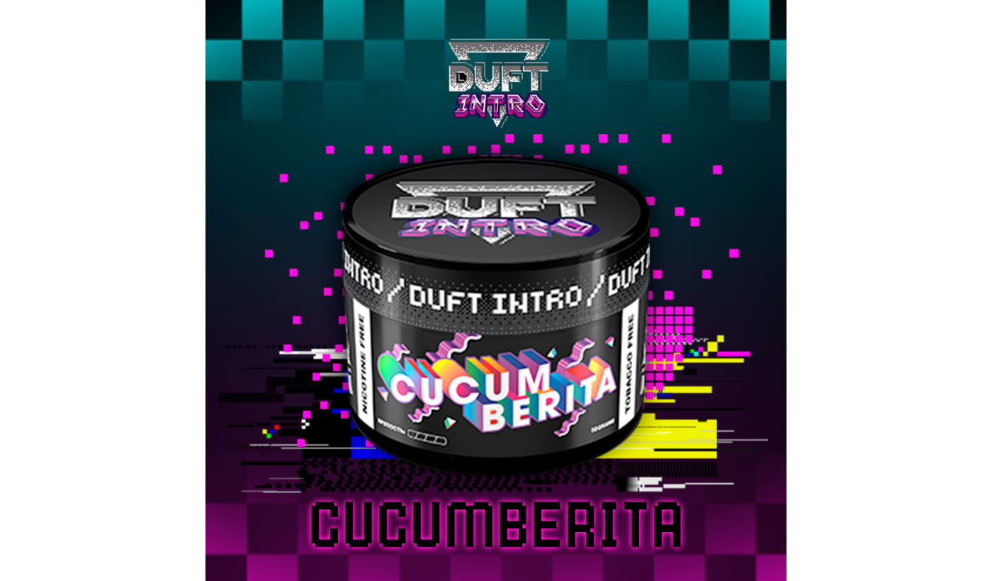 Hookah mix Duft Intro - Cucumberita (Cucumber lemonade) 50 gr