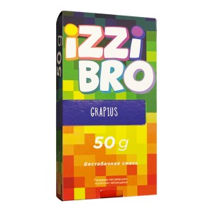Кальянная cмесь IzziBro - Grapius (Виноград-мята) 50 гр