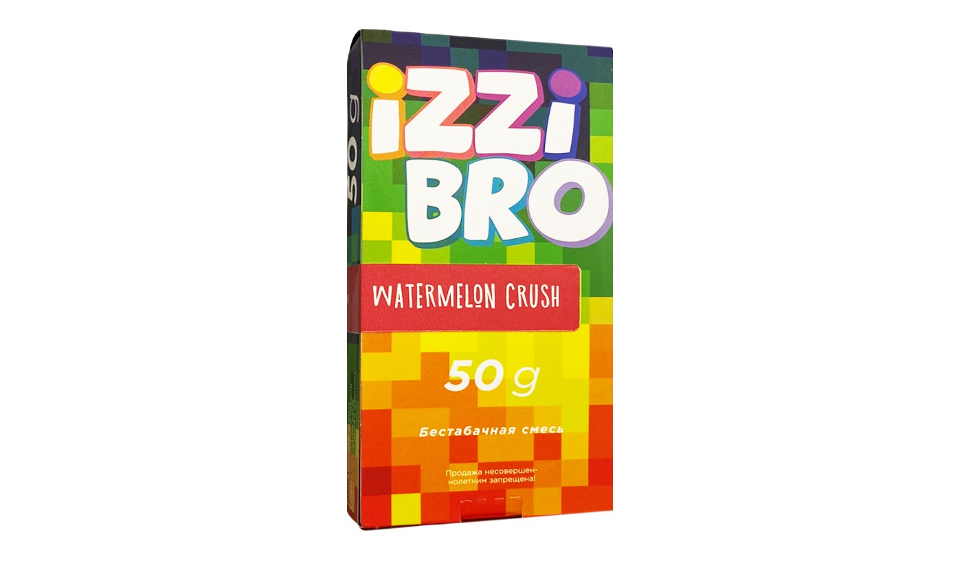 Narguilé mélange izzibro-Watermelon Crush (Pastèque) 50 gr