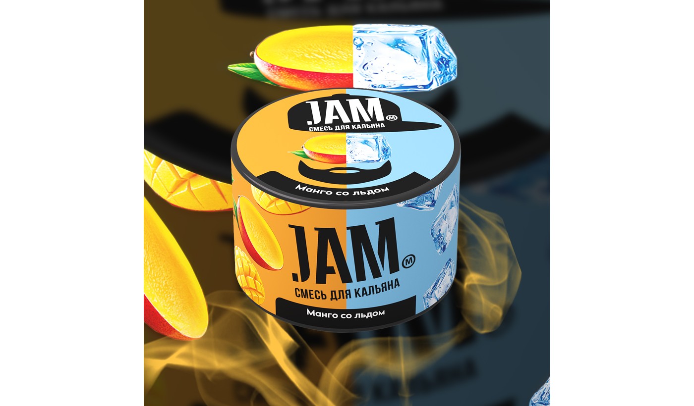 Shisha-Mischung Jam "Mango mit Eis" 50g