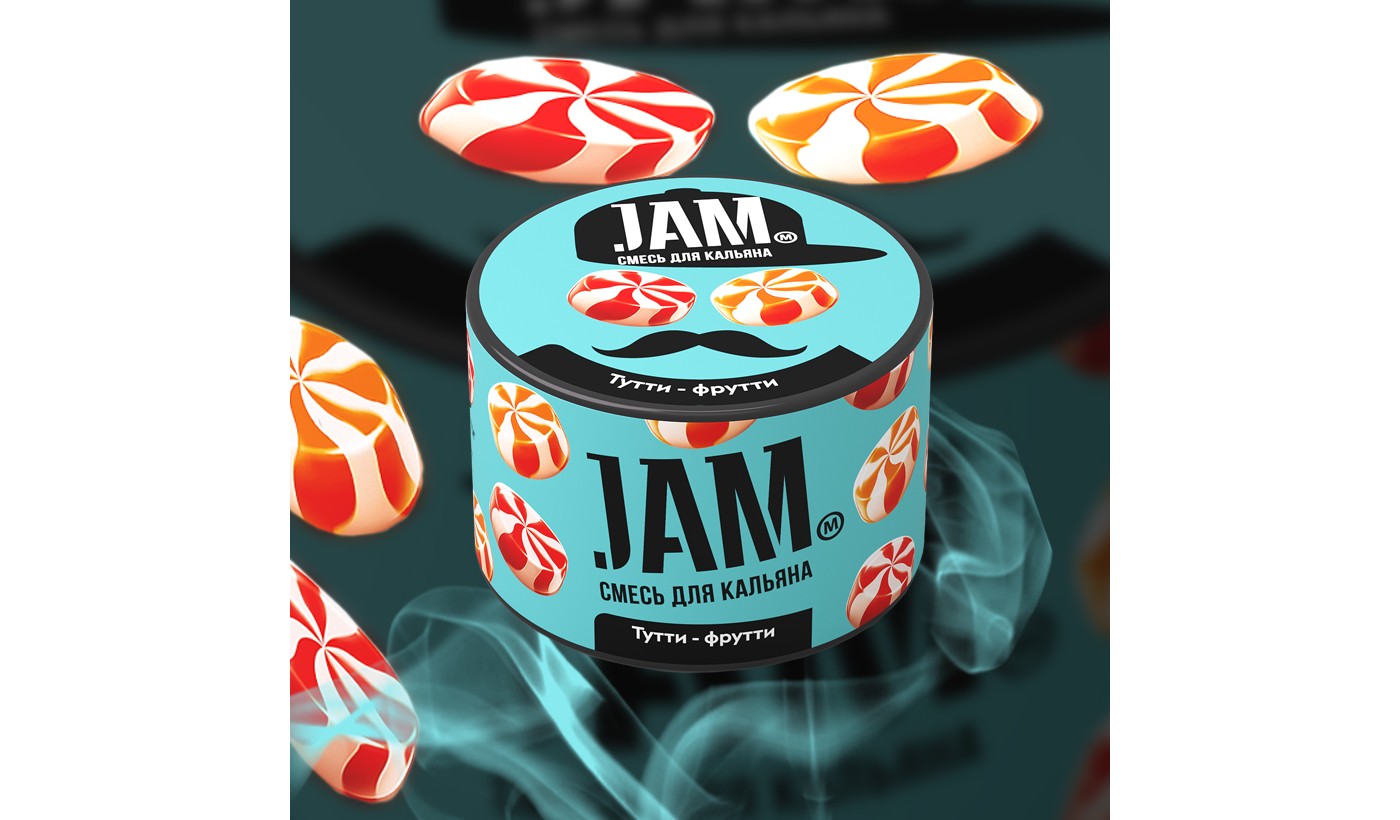 Shisha-Mischung Jam "Tutti-Frutti" 50g