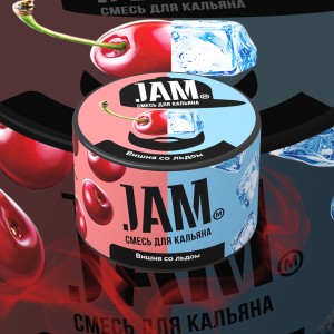 Кальянная смесь Jam "Вишня со льдом" 50г