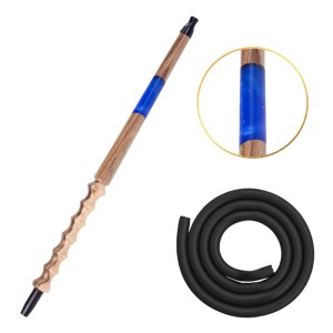 Мундштук Karma Hookah (Смола синий) с силиконовым шлангом