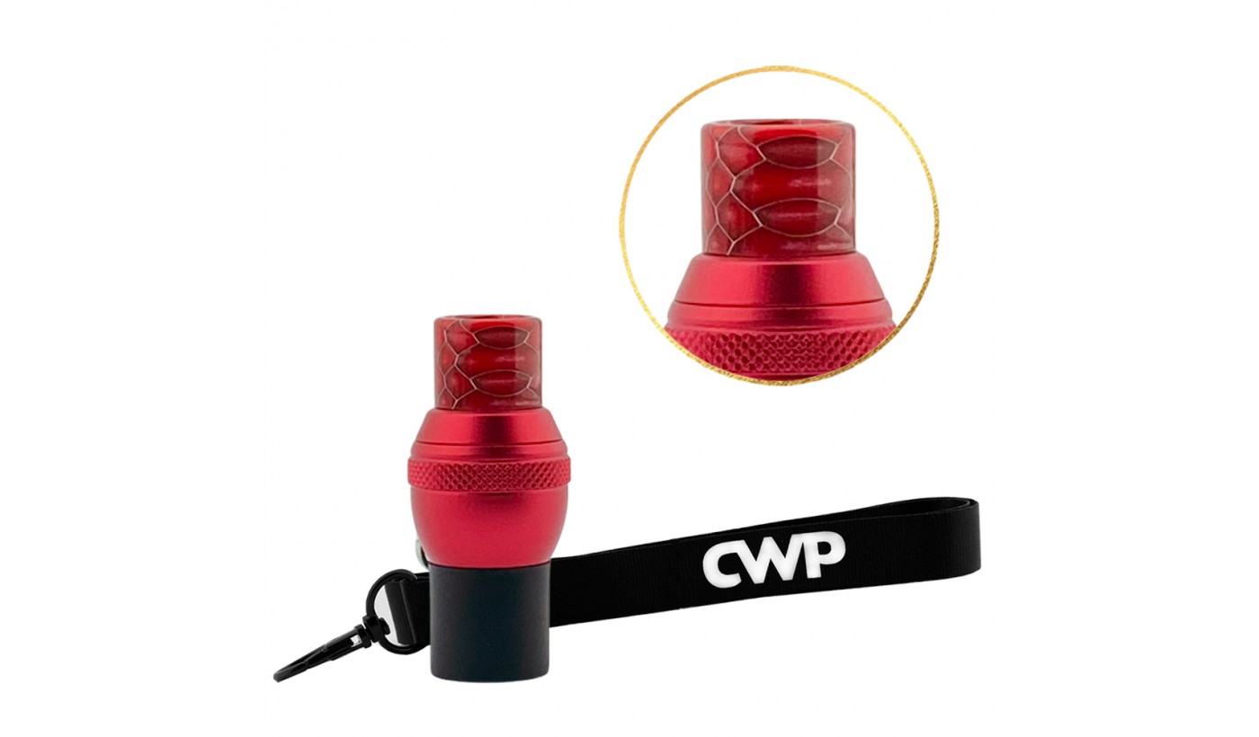 Embout buccal personnel CWP Bullet (rouge)