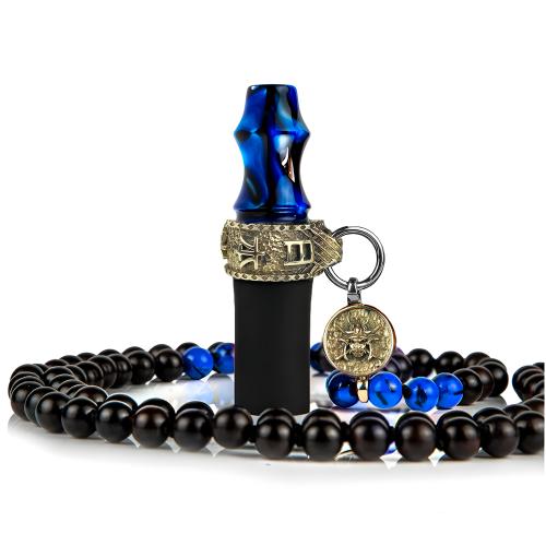 Персональный мундштук Japona Hookah Samurai (Beads, Blue)