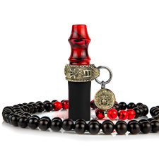 Персональный мундштук Japona Hookah Samurai (Beads, Red)