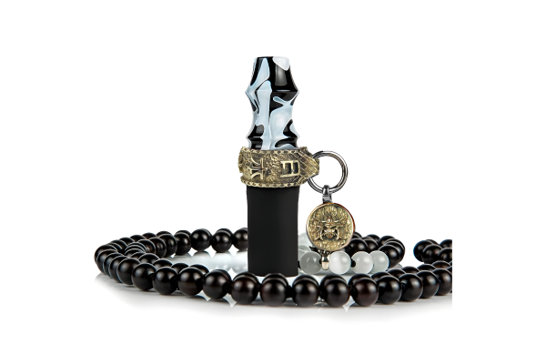 Embouchure personnelle Japona Hookah Samurai (Beads, White)