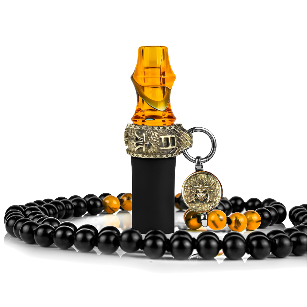Персональный мундштук Japona Hookah Samurai (Beads, Yellow)