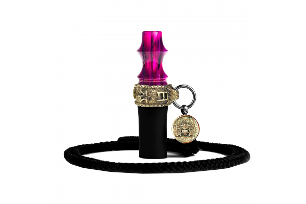 Japona Hookah Samurai persönliches Mundstück (Cord, Purple)