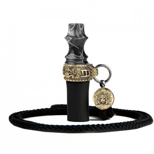 Japona Hookah Samurai persönliches Mundstück (Cord, Gray)