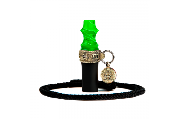 Japona Hookah Samurai persönliches Mundstück (Cord, Green)