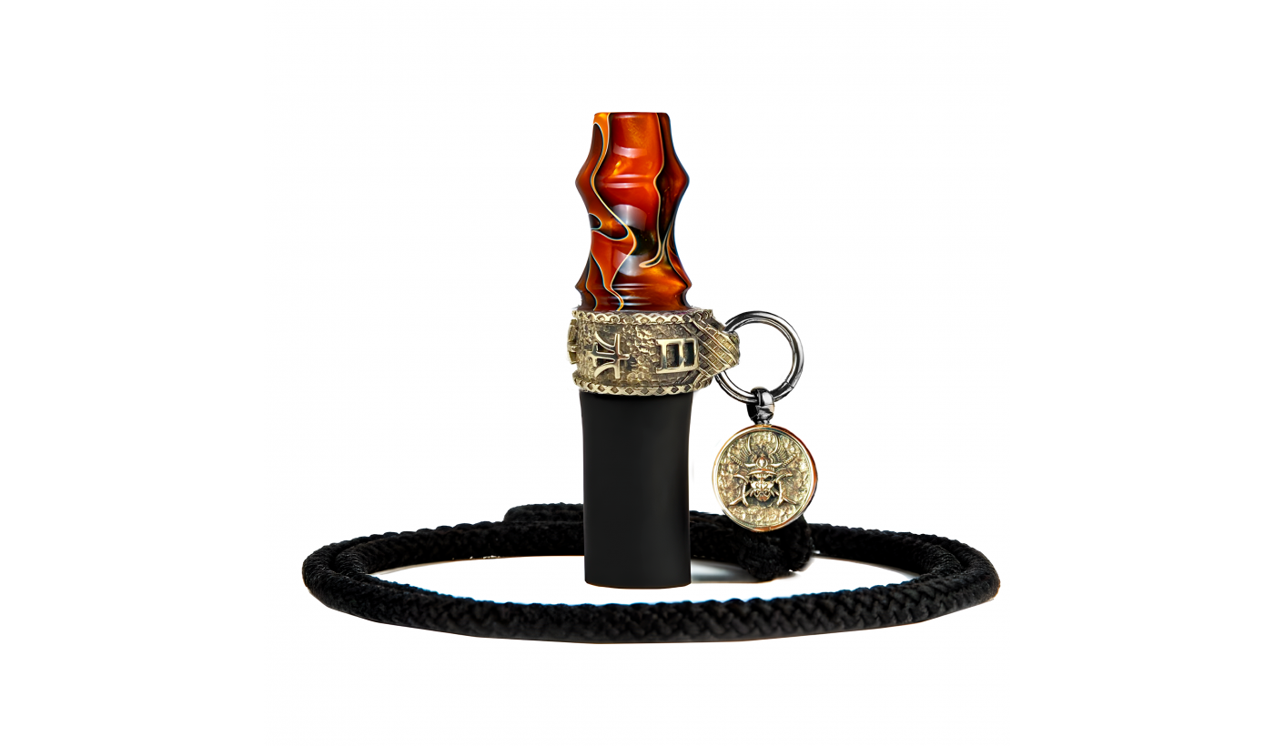 Personal mouthpiece Japona Hookah Samurai (Cord, Orange)