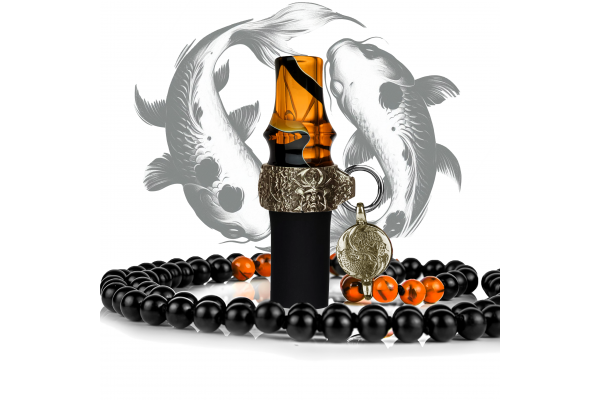 Japona Hookah Koi to Bizu (Beads, Orange)