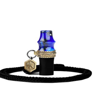 Персональный мундштук Japona Hookah Samurai Mini (Cord, Blue)