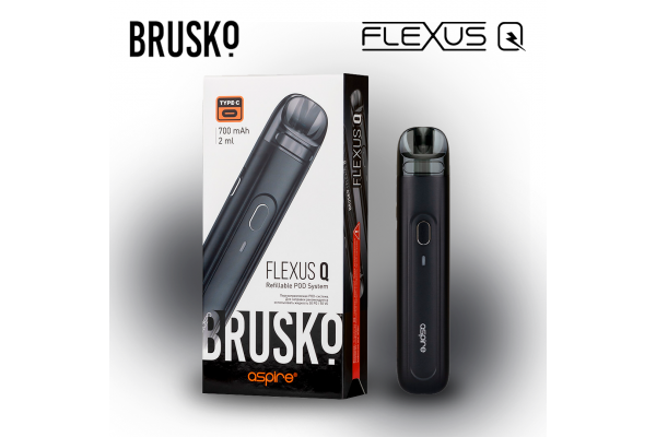 Reusable electronic system Brusko Flexus Q (Black)