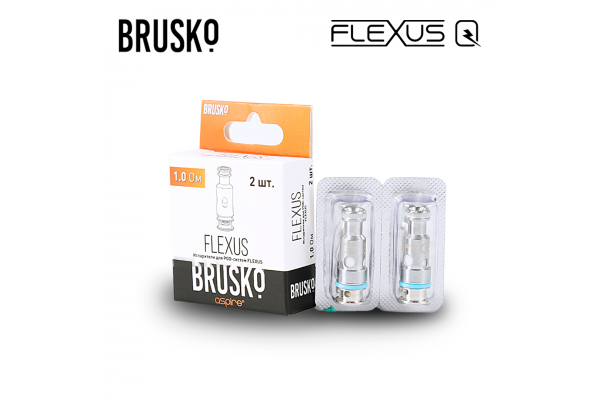 Brusko Flexus Q AF Mesh Coil austauschbarer Verdampfer 1.0Ohm (2 Stück)