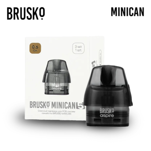 Картридж для Brusko Minican 5 (0.8 Ом / 3 ml) - (1 шт.) Картридж для Brusko Minican 5 (0.8 Ом / 3 ml) - (1 шт.)
