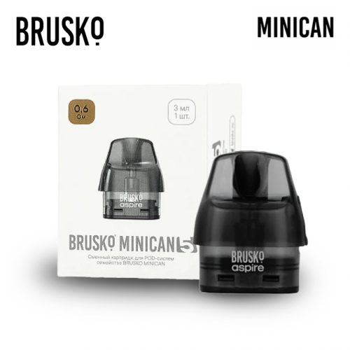 Cartouche de rechange pour Brusko Minican 5 (0,8 Ohm / 3 ml) – 1 unité
