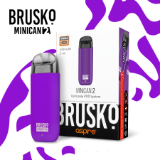 Многоразовая электронная система Brusko Minican 2 (Фиолетовый)