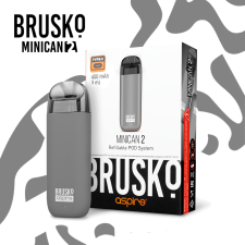 Многоразовая электронная система Brusko Minican 2 (Серый)