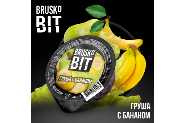 Narguilé mélange Brusko BIT "Poire à la banane" 20 gr