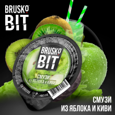 Кальянная смесь Brusko BIT "Смузи из яблока и киви" 20 гр