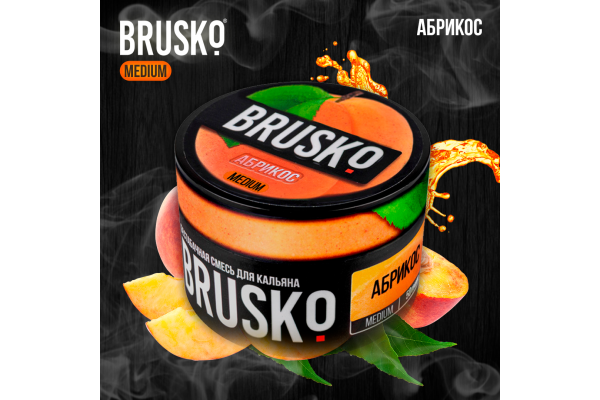 Shisha-Mischung Brusko Medium "Aprikose" 50 gr