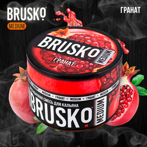 Narguilé mélange Brusko Medium "Grenade" 50 gr