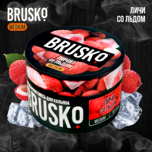Кальянная смесь Brusko Medium "Личи со льдом" 50 гр Кальянная смесь Brusko Medium "Личи со льдом" 50 гр