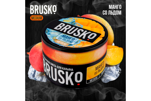 Shisha-Mischung Brusko Medium "Mango mit Eis" 50 gr