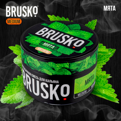 Narguilé mélange Brusko Medium "Menthe" 50 gr