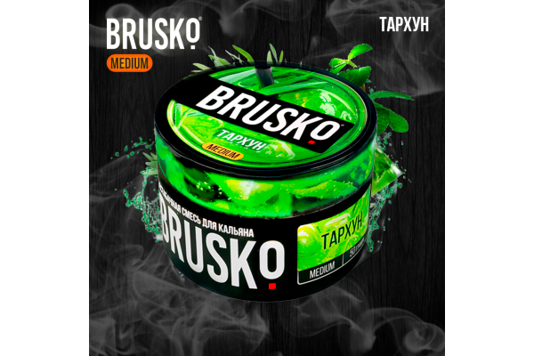 Narguilé mélange Brusko moyen "Tarhun" 50 gr