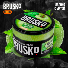 Кальянная смесь Brusko Medium "Яблоко с мятой" 50 гр