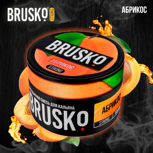 Hookah mix Brusko Strong "Apricot" 50 gr