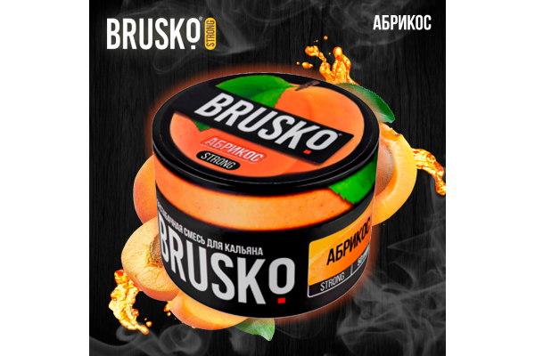 Shisha-Mischung Brusko Strong "Aprikose" 50 gr