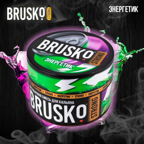 Hookah mix Brusko Strong "Energetik" 50 gr
