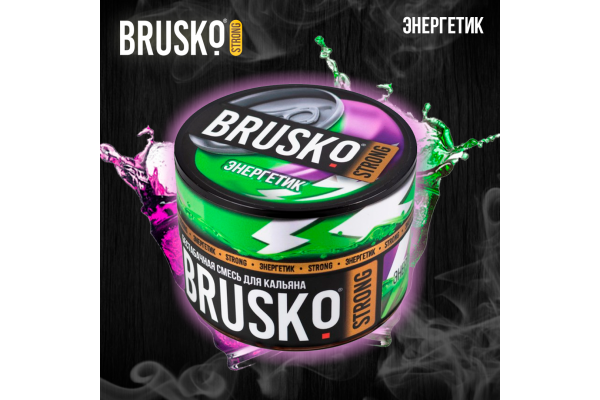 Shisha-Mischung Brusko Strong "Energetik" 50 gr