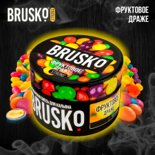Кальянная смесь Brusko Strong "Фруктовое драже" 50 гр