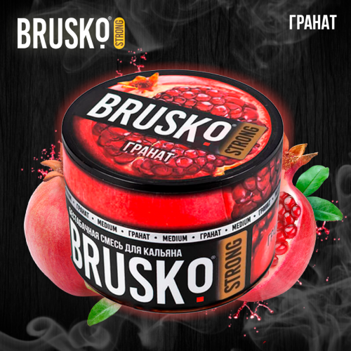 Кальянная смесь Brusko Strong "Гранат" 50 гр