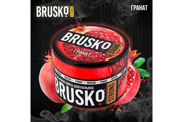 Narguilé mélange Brusko Forte "Grenade" 50 gr