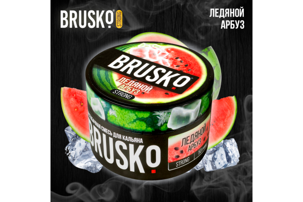 Shisha-Mischung Brusko Strong "Eiskalte Wassermelone" 50 gr