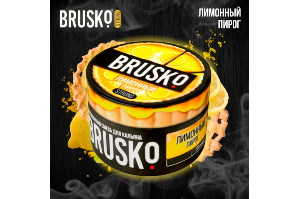 Shisha-Mischung Brusko Strong "Zitronenkuchen" 50 gr