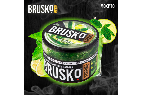 Hookah mix Brusko Strong "Mojito" 50 gr