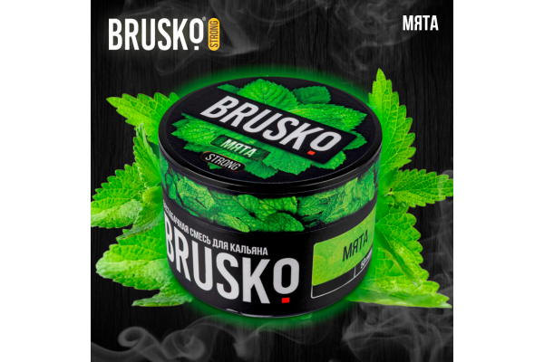 Hookah mix Brusko Strong "Mint" 50 gr